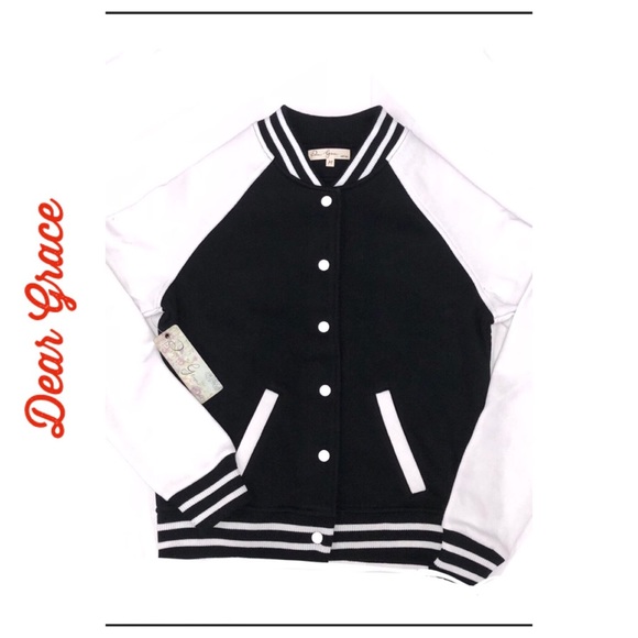 ( 1 LEFT -M) Soft Varsity Sweater - Picture 3 of 5